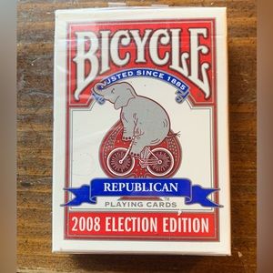 NEW SEALED BICYCLE PLAYING CARDS 2008 ELECTION EDITION - REPUBLICAN PACK